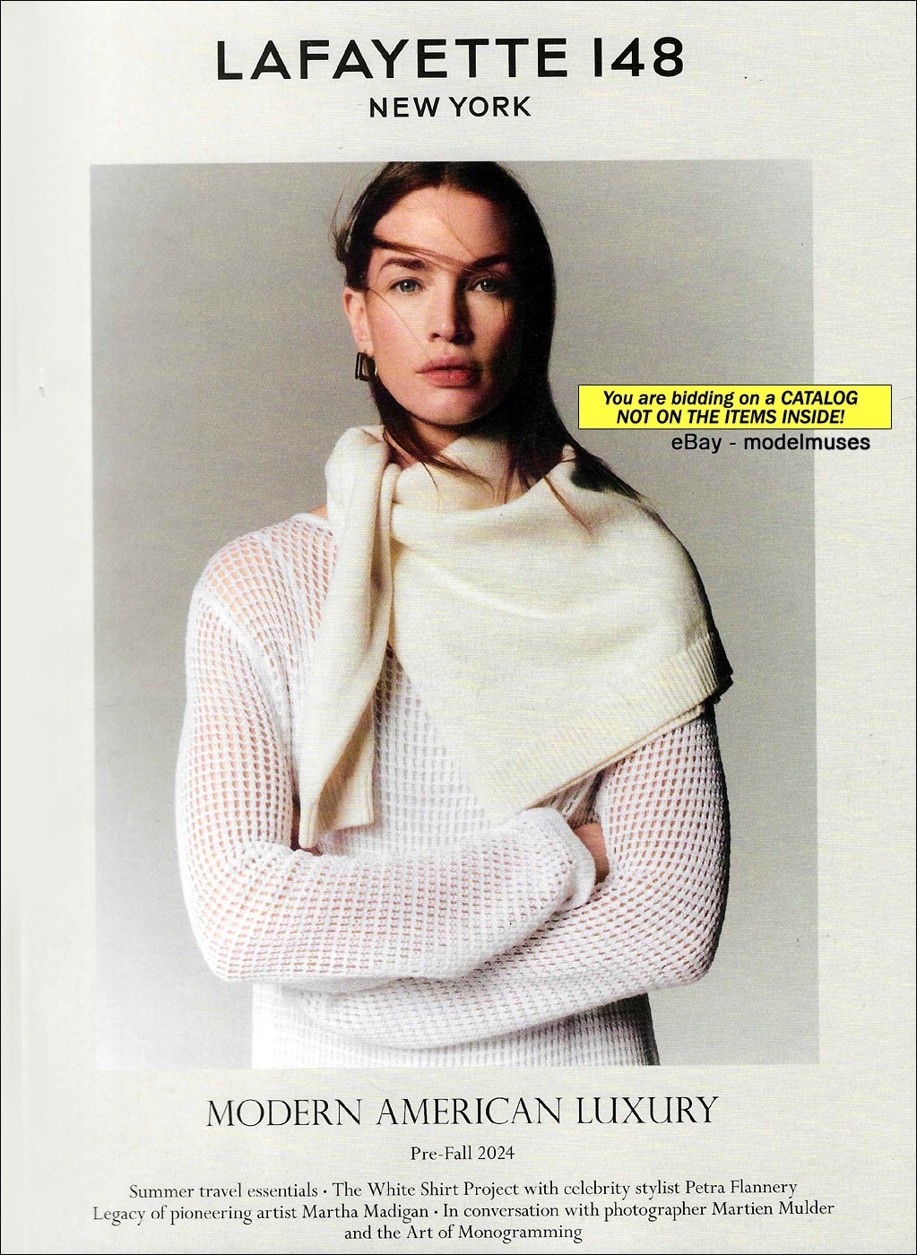 LAFAYETTE 148 Women’s Fashion & Accessories CATALOG Pre-Fall 2024 – 52 Pages