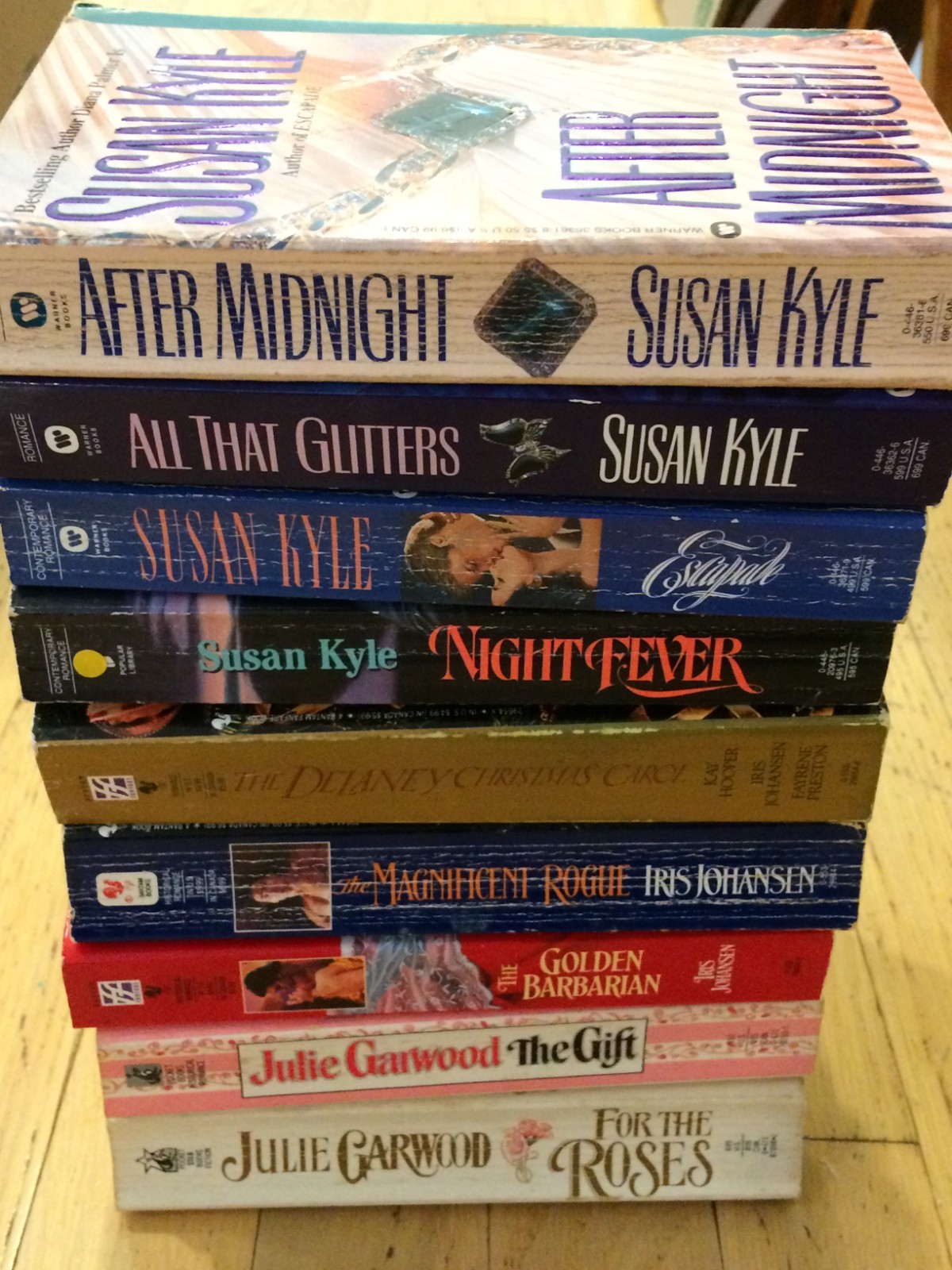 Qty 9 – Random Romantic Novels – Misc Authors – Paperback lot 2