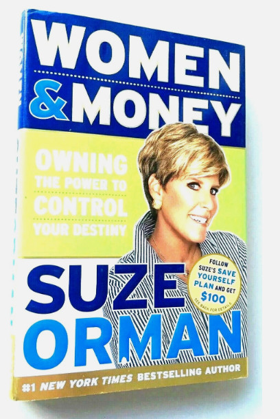 Women Money Suze Orman Hardcover Self Help Bestseller-used