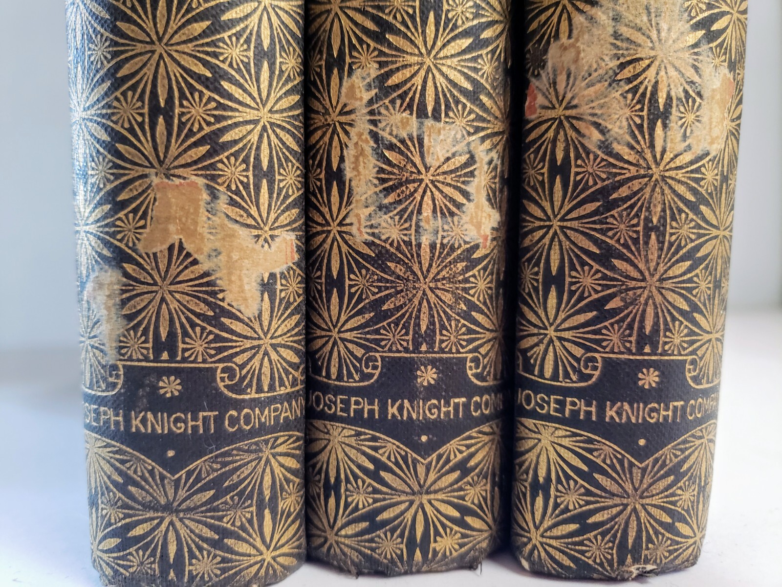 1896 Alexandre Dumas Celebrated Crimes Volumes 1, 2 &3 Knight Company Book Set