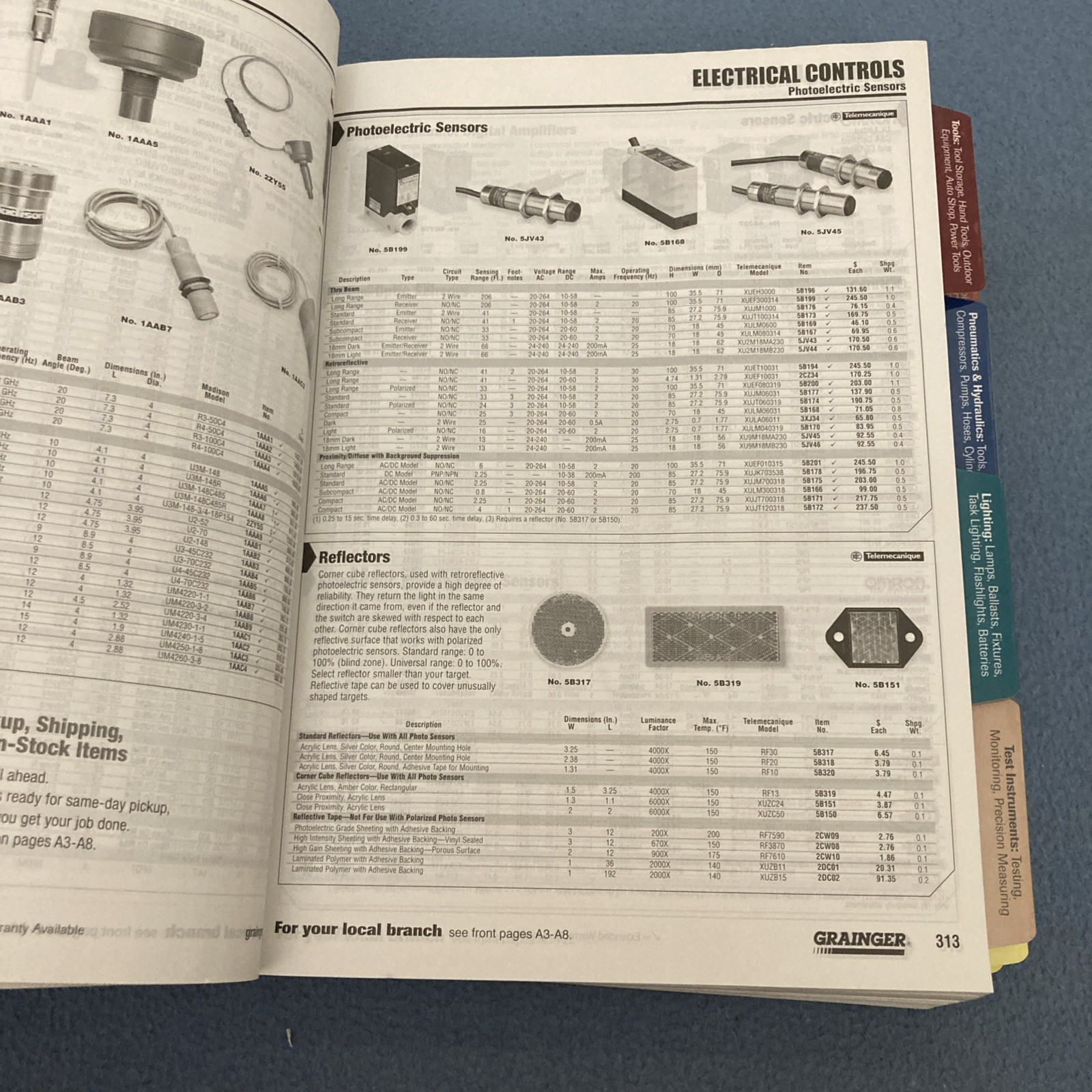 Grainger Catalog No. 398 from 2007 – 2008 (3250 pages) – Gently Used