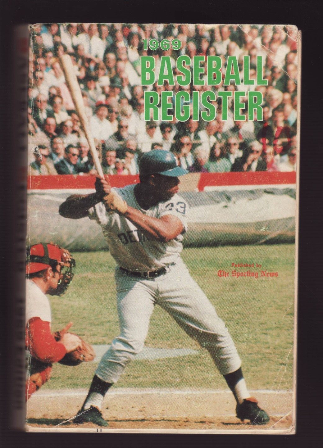 1969 BASEBALL REGISTER Published by The Sporting News 512 Pages VG