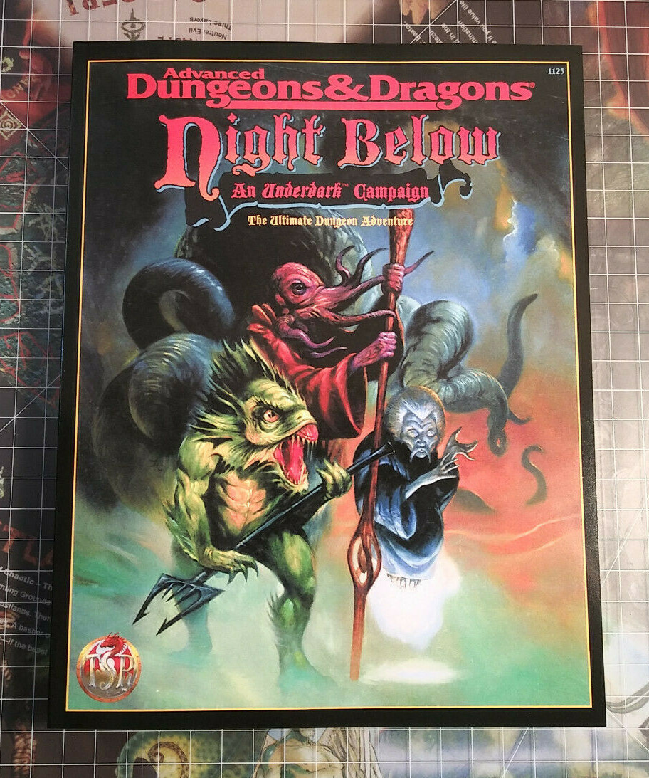 Night Below: An Underdark Campaign – Softcover – Super Module