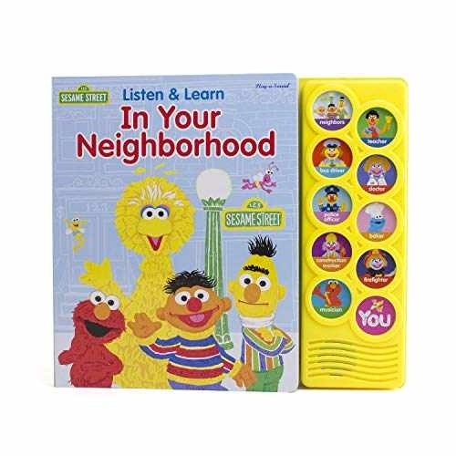 Sesame Street – Listen & Learn – Board book, by Editors of Phoenix – Very Good
