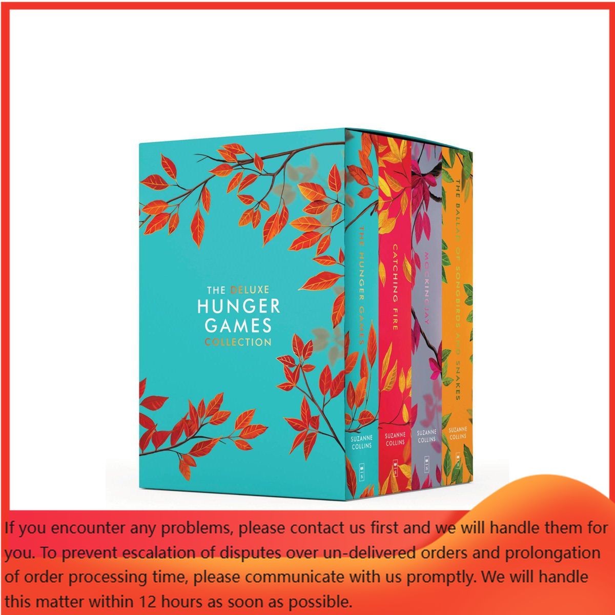 Hunger Games Box Set – Deluxe Edition – Suzanne Collins (Paperback)