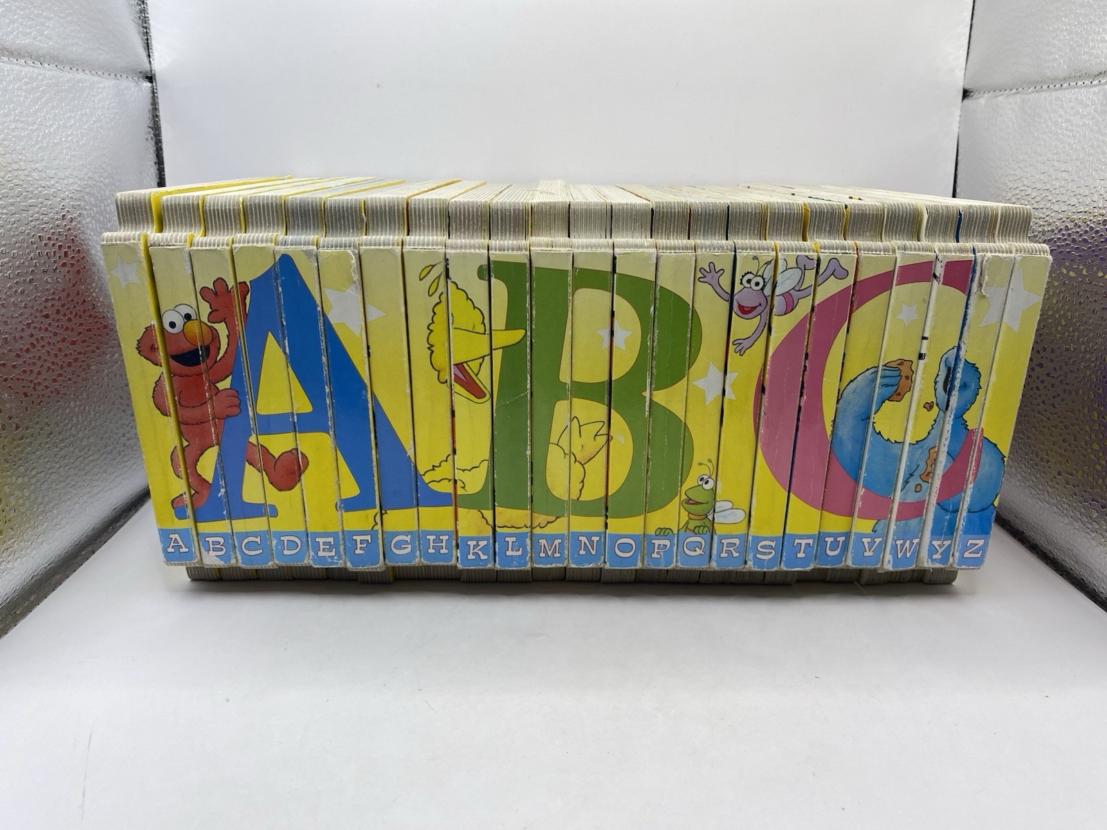 Sesame Street ABC Book Set Interlocking Individual Letter READ