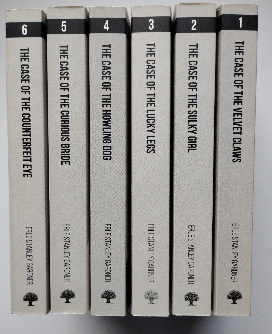 Lot of Six Perry Mason Mystery Books, Earl Stanley Gardner Vol 1 to 6 Ankerwycke