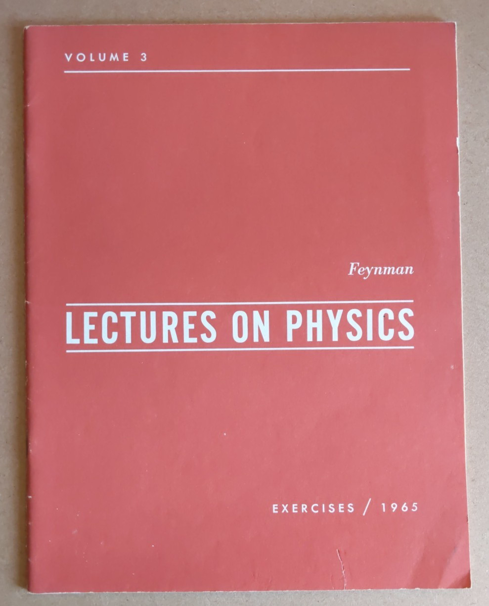 Complete Lectures on Physics RICHARD P. FEYNMAN First Edition 1st 1963,’ 64, ’65