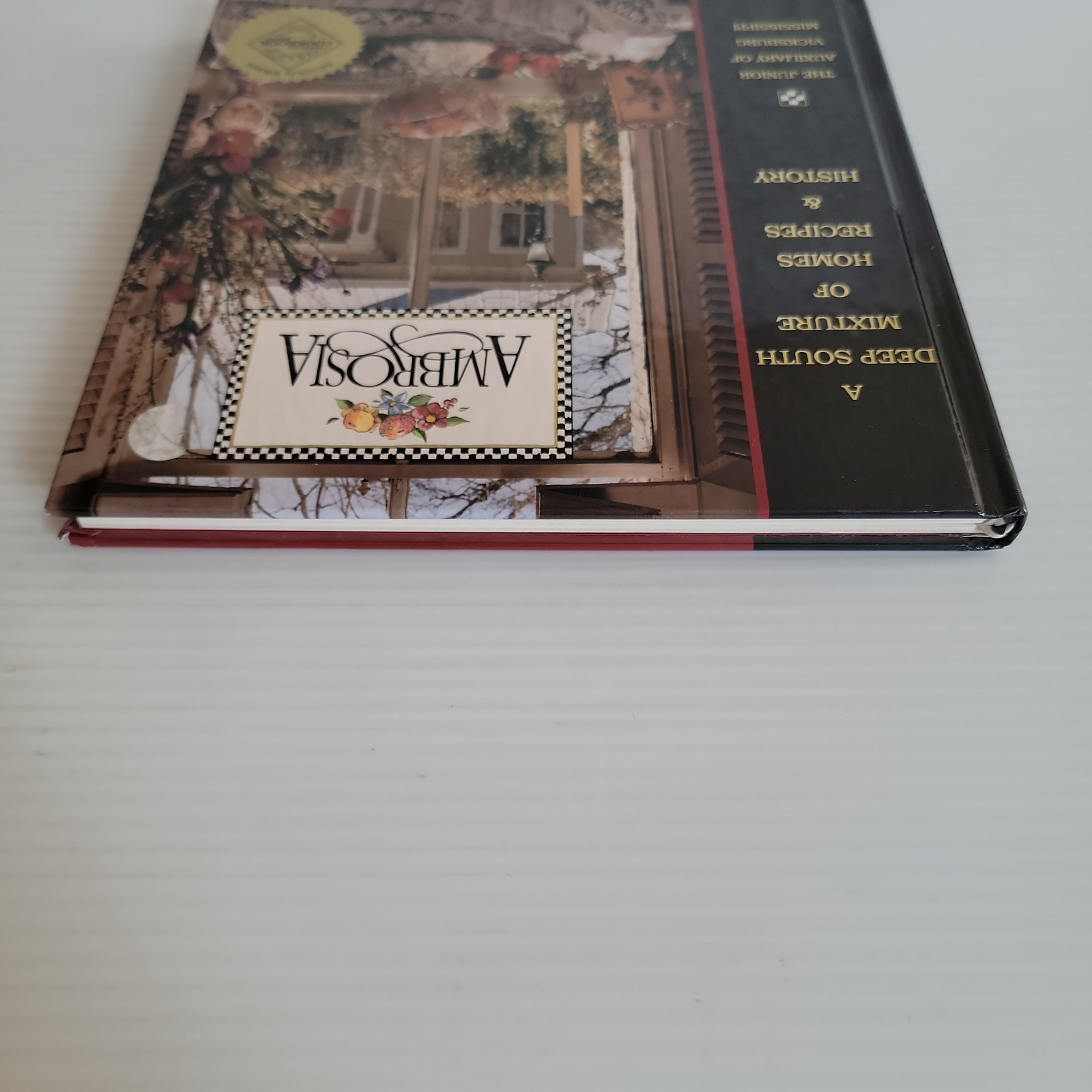 Ambrosia Deep South Mixture Homes Recipes History Vicksburg MS HC 1997 Cookbook