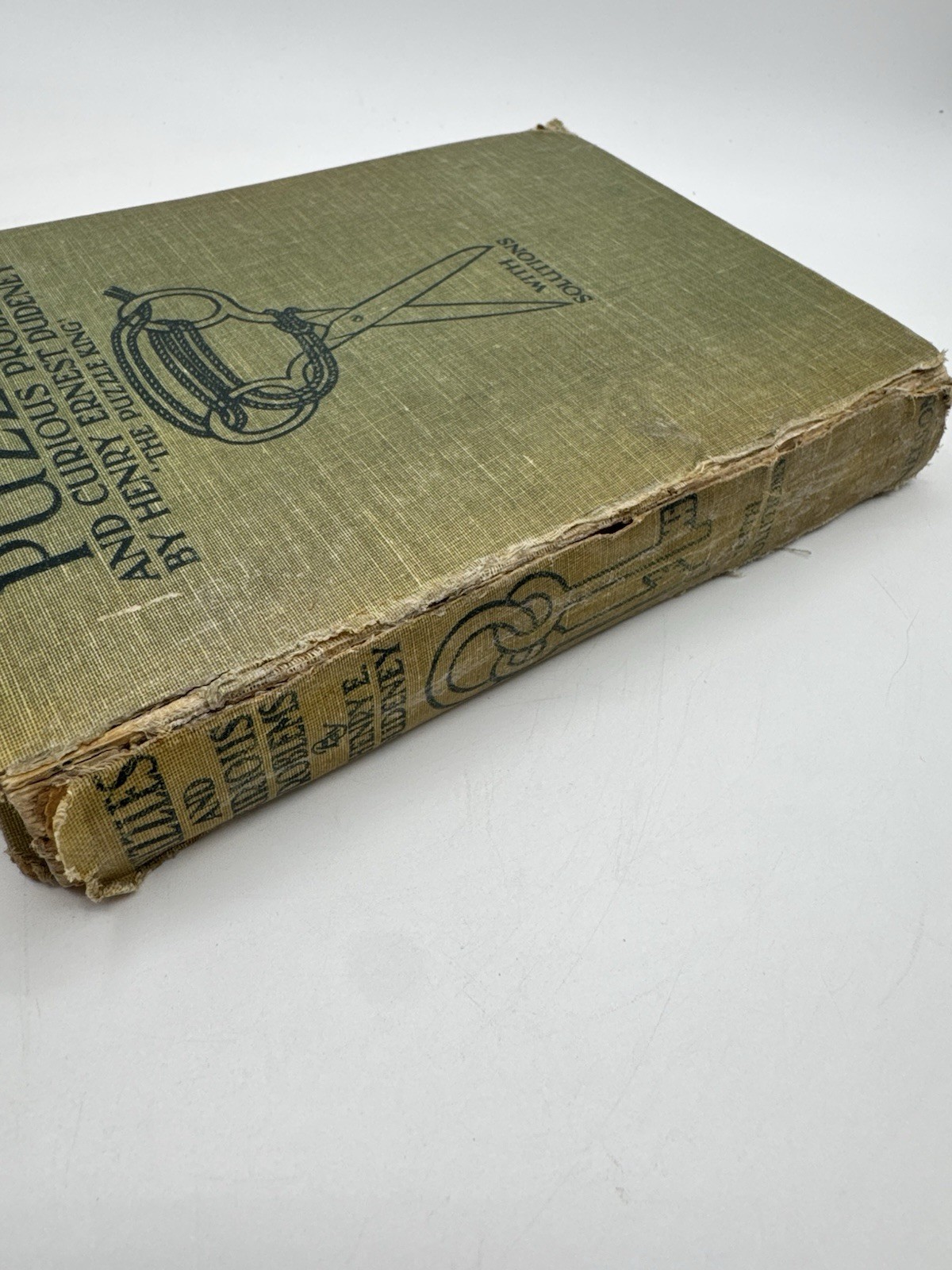 Puzzles and Curious Problems by Henry Ernest Dudeney HB Nelson 1931 Vintage