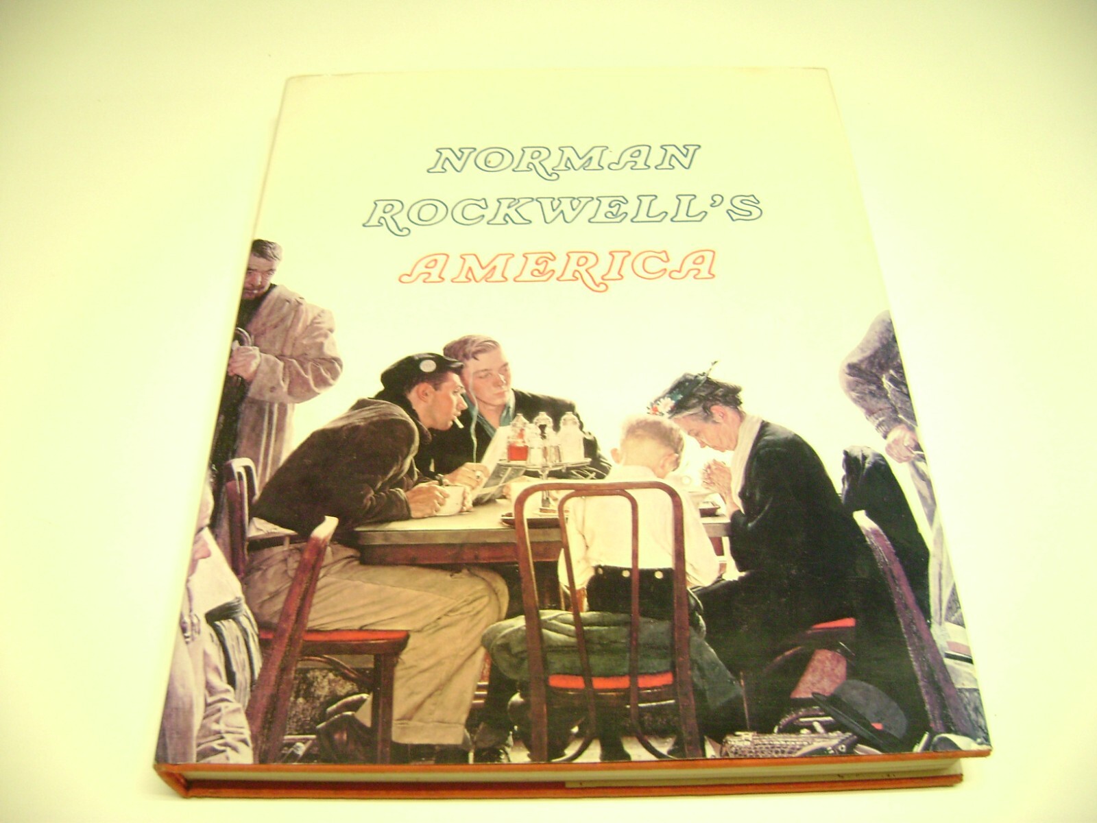 Huge 1985 Hardcover Book, NORMAN ROCKWELL’S America, Artwork Master, 313 pages