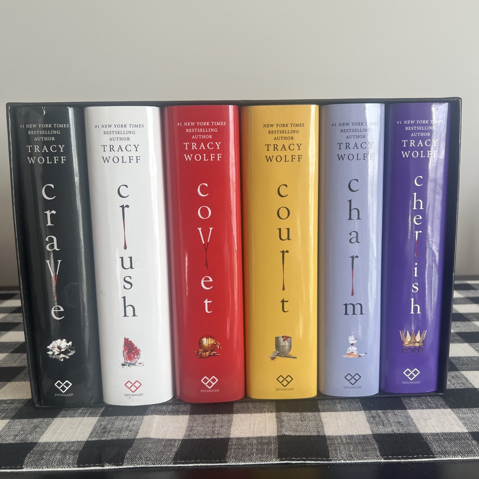 *Crave Series *First Edition Boxed Set *Tracy Wolff *6 Book Set *2023 Hardcover