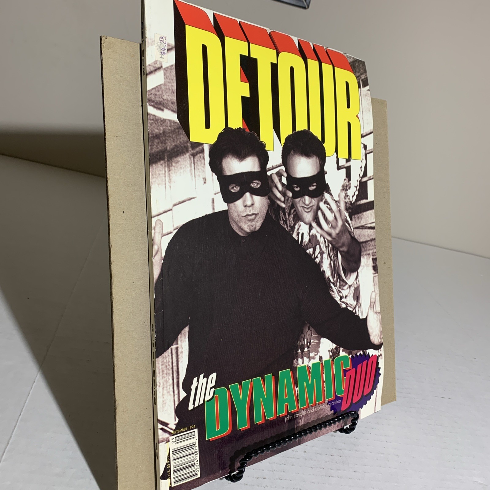 DETOUR MAGAZINE SEPT. 1994 TARANTINO TRAVOLTA DAVID ALAN GRIER SARA GILBERT