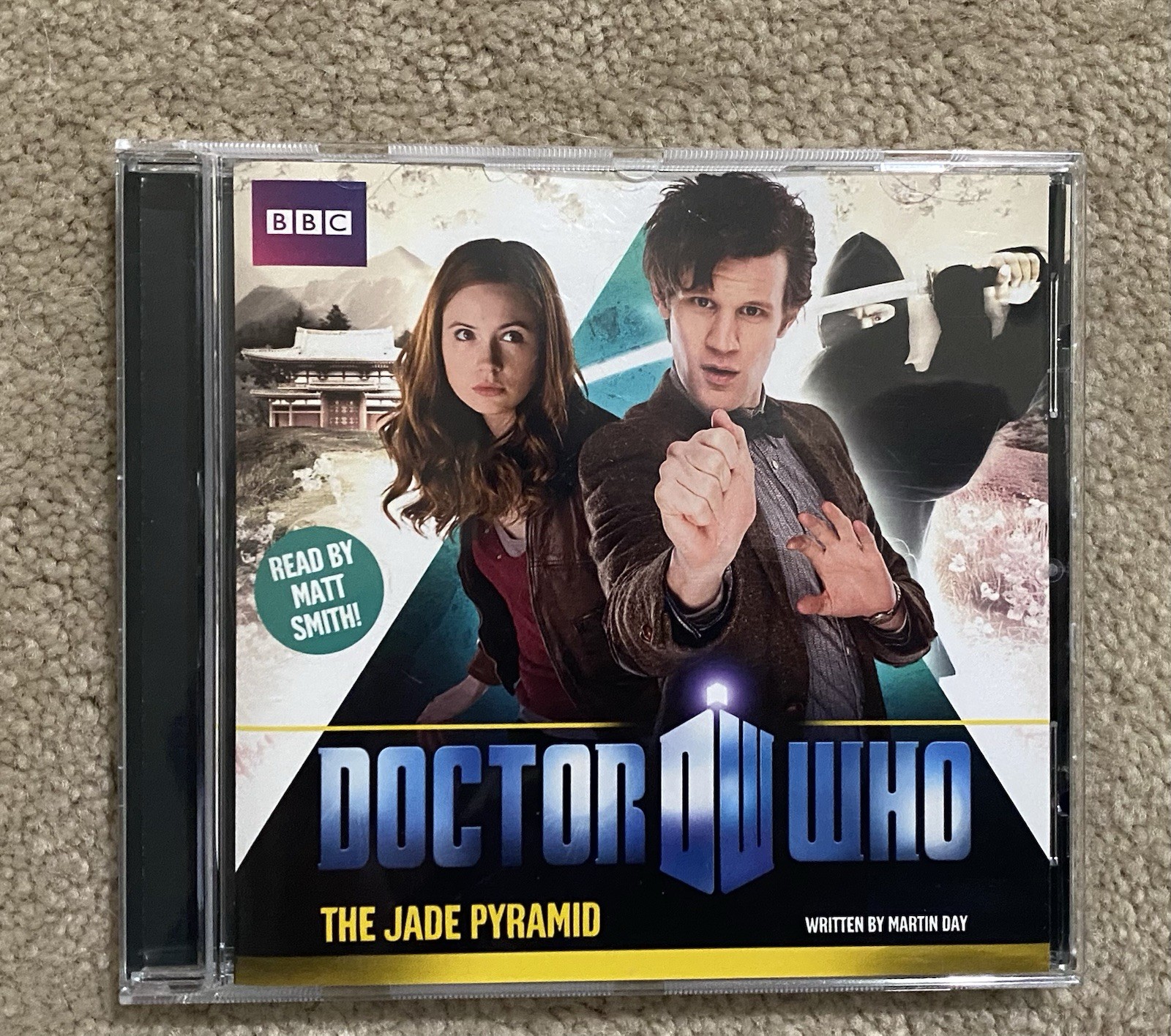 BBC AUDIOGO DOCTOR WHO 11th Doctor THE JADE PYRAMID 1 CD Set 1 hr 10 min