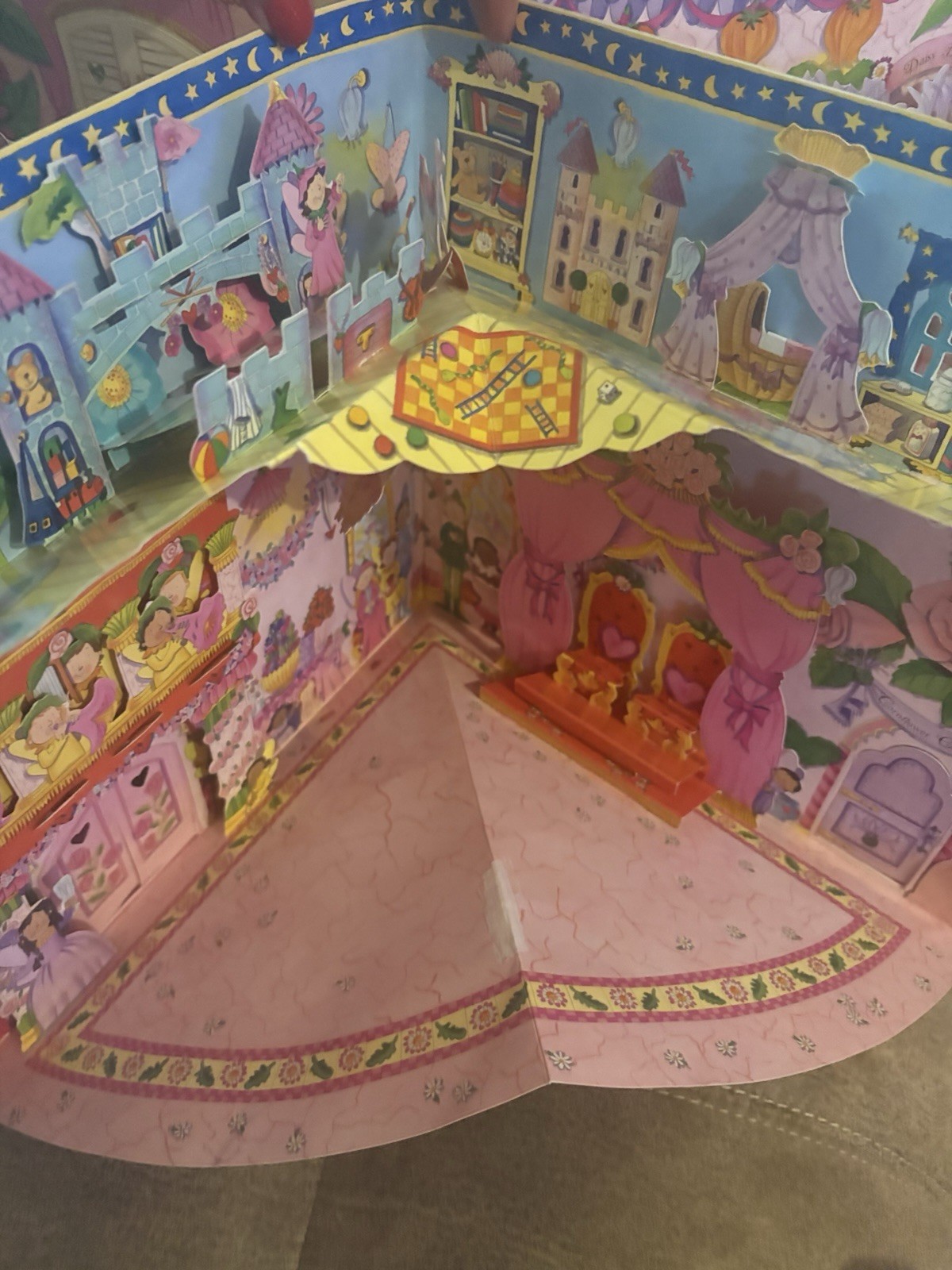 2004 My Fairy Princess Palace Magical Pop-Up Book 6 Pop UPS 14 Press Out
