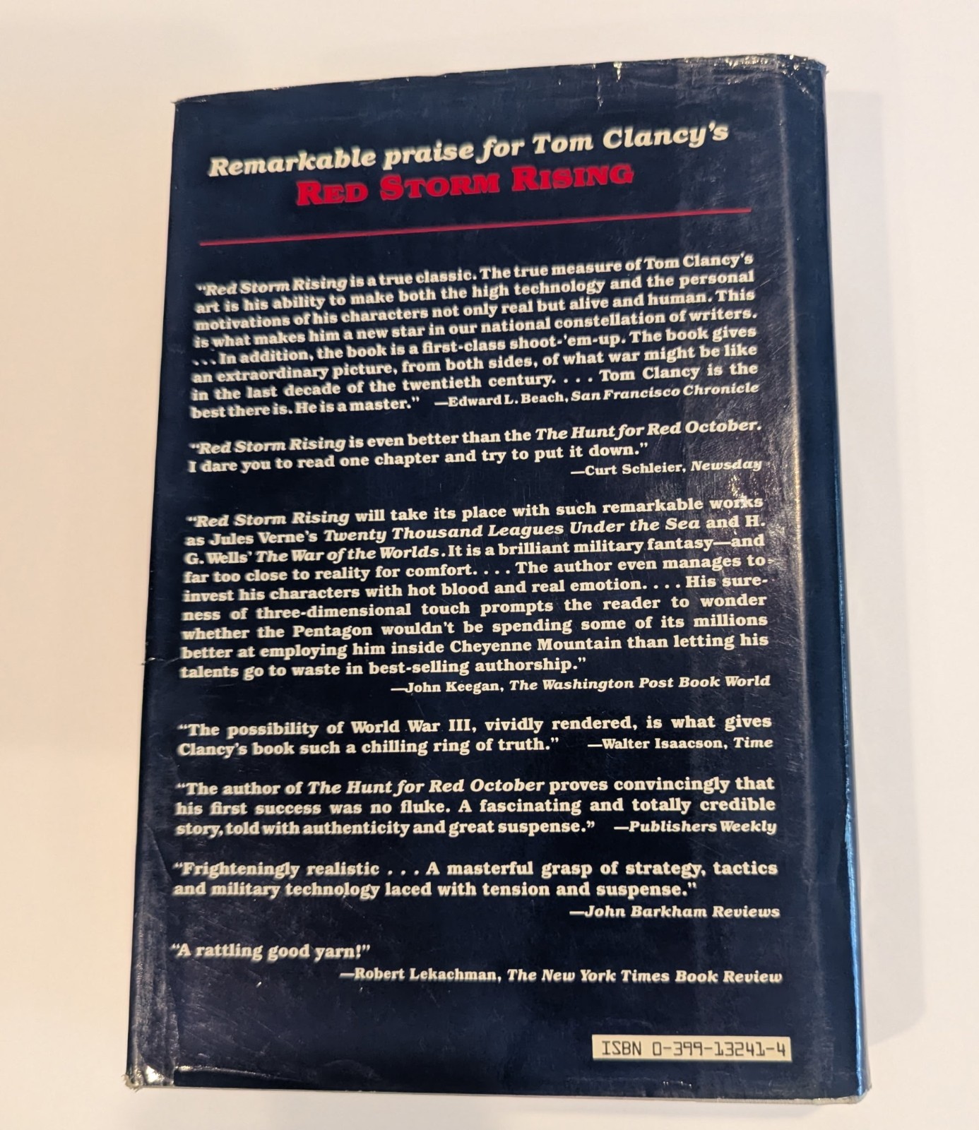 Patriot Games by Tom Clancy- HC/DJ – First Edition, First Print