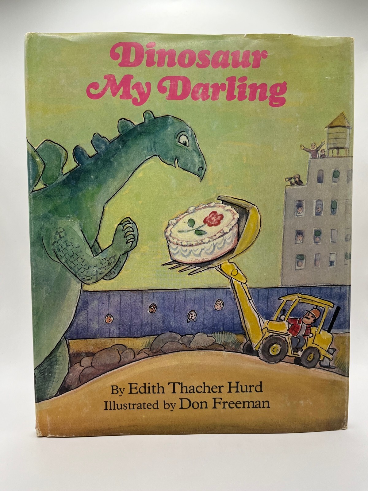 DINOSAUR MY DARLING by Edith Thacher Hurd, Illustrated by Don Freeman, 1st, HCDJ