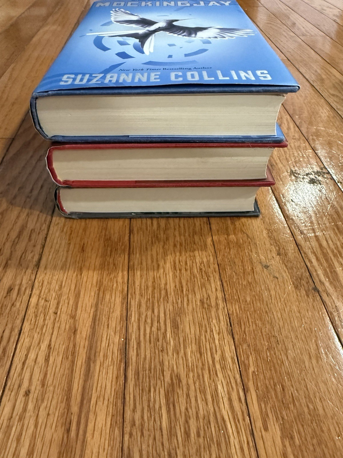 Hunger Games 3-Book Hardcover Set with DJ—first editions—VERY GOOD