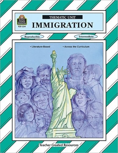 Immigration Thematic Unit (Thematic Units) – Paperback By Vaden, Judy – GOOD