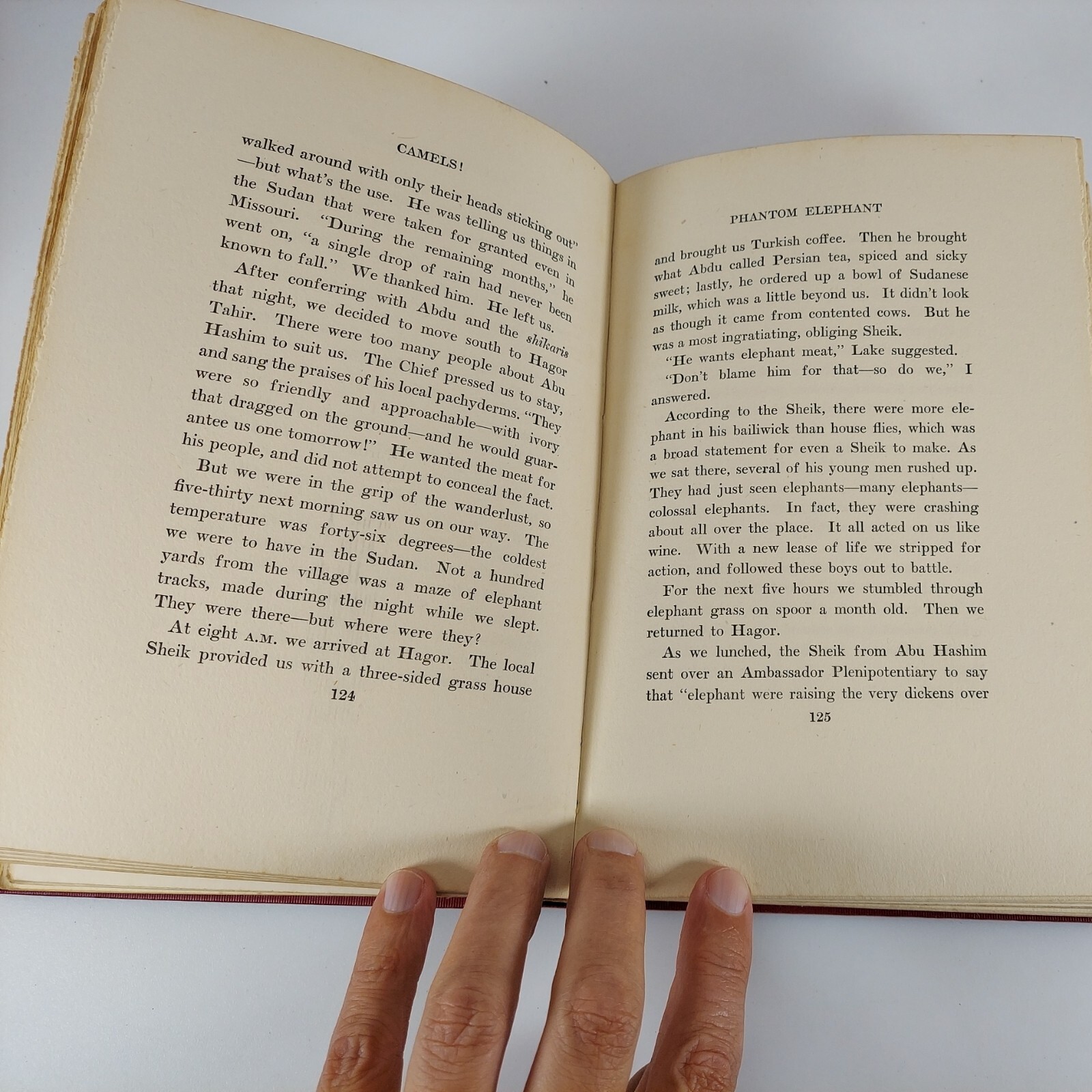 CAMELS! Daniel W. Streeter 1927 4th Impression Illustrated HC G.P. Putnam’s Sons