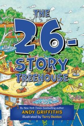 The 26-Story Treehouse (The Treehouse Books) – Paperback – GOOD