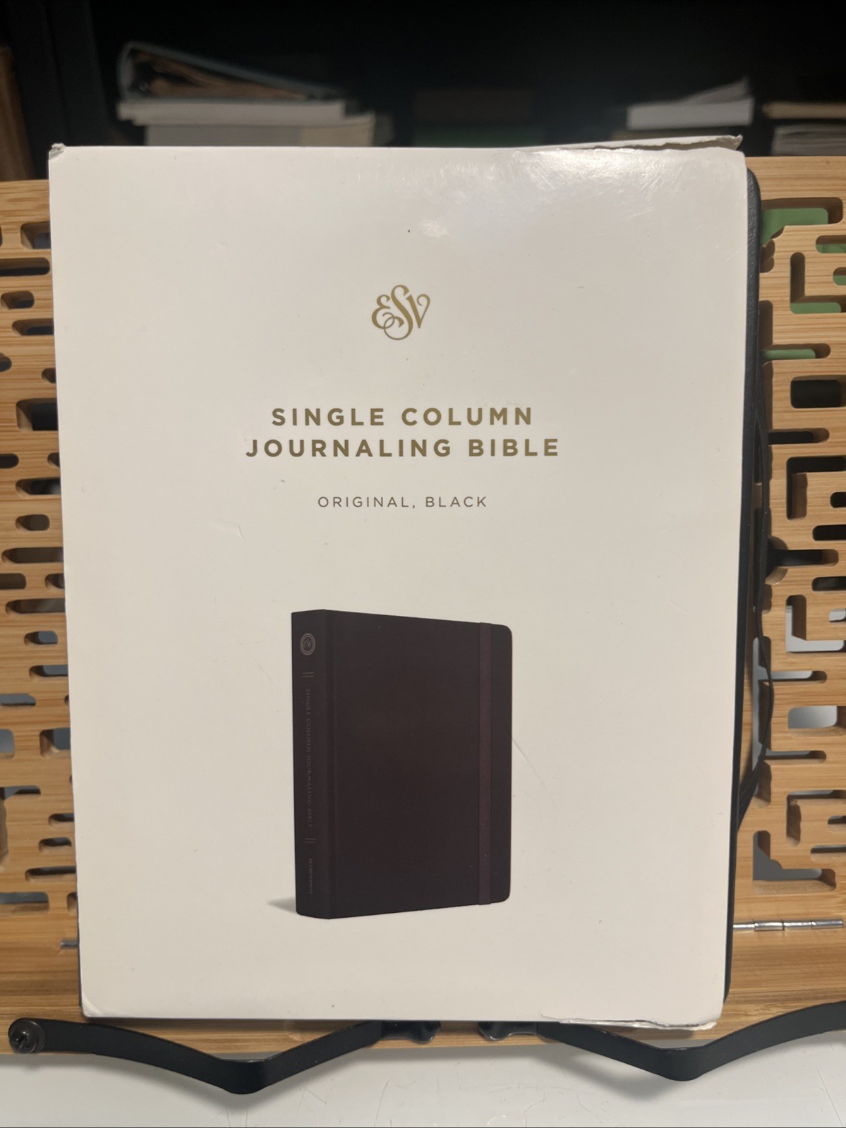 ESV Single Column Journaling Bible (Black) Crossway