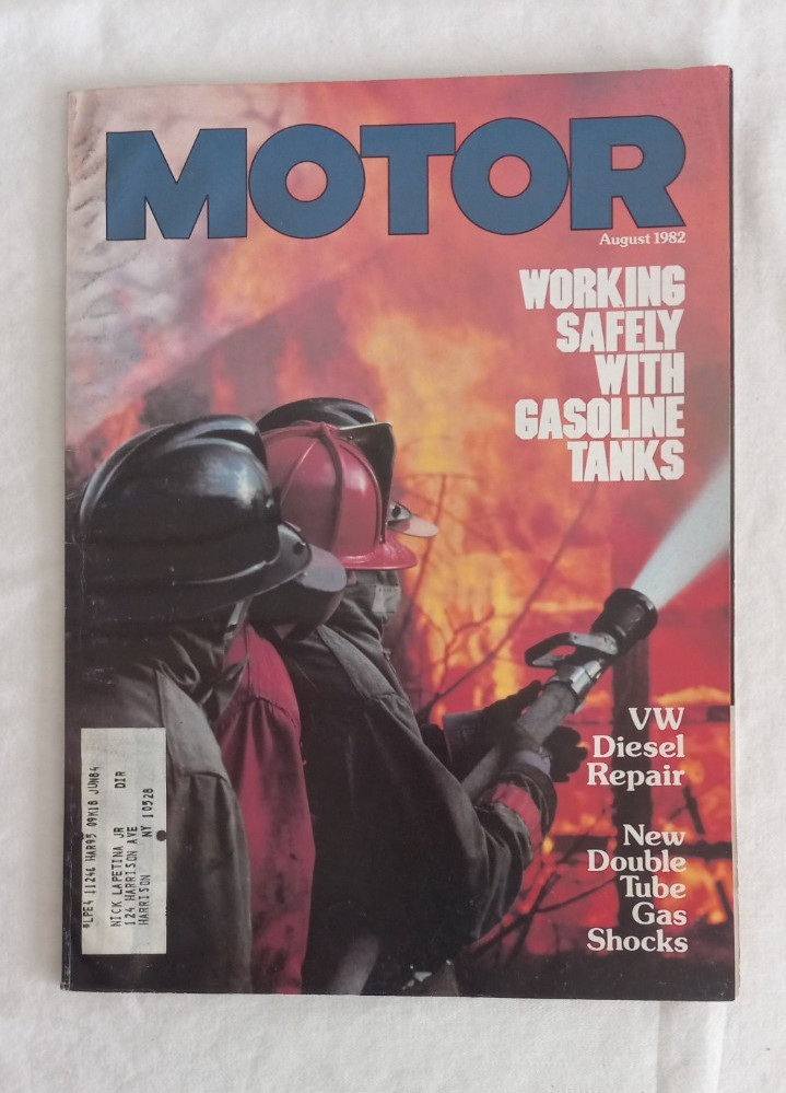 MOTOR Magazine August 1982 92 Pages Great Car repair Tips