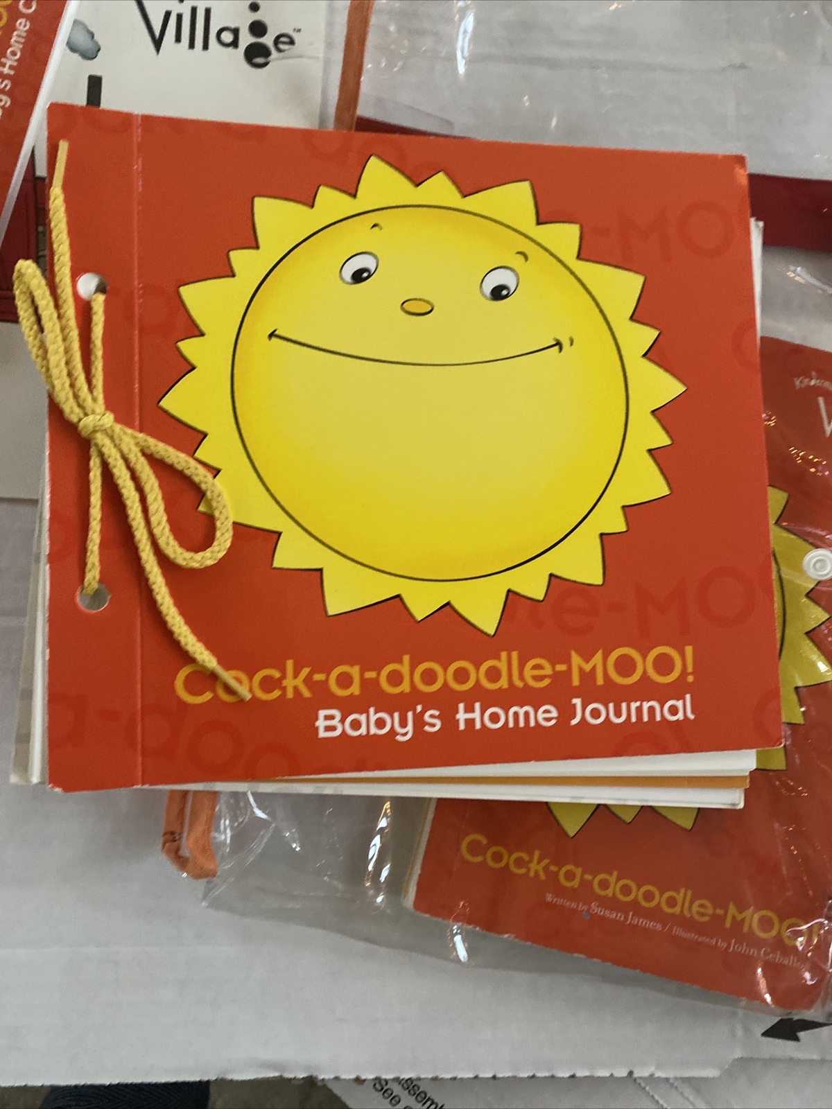 Kindermusik Village Cock A Doodle Moo Teachers Kit Book Baby Journal CD Set