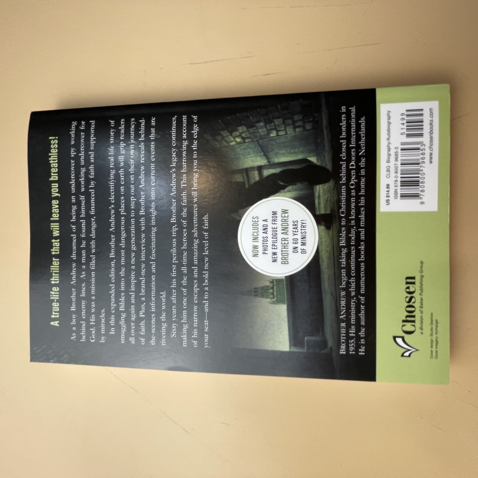 God’s Smuggler by John Sherrill, Andrew and Elizabeth Sherrill (2015, Trade…