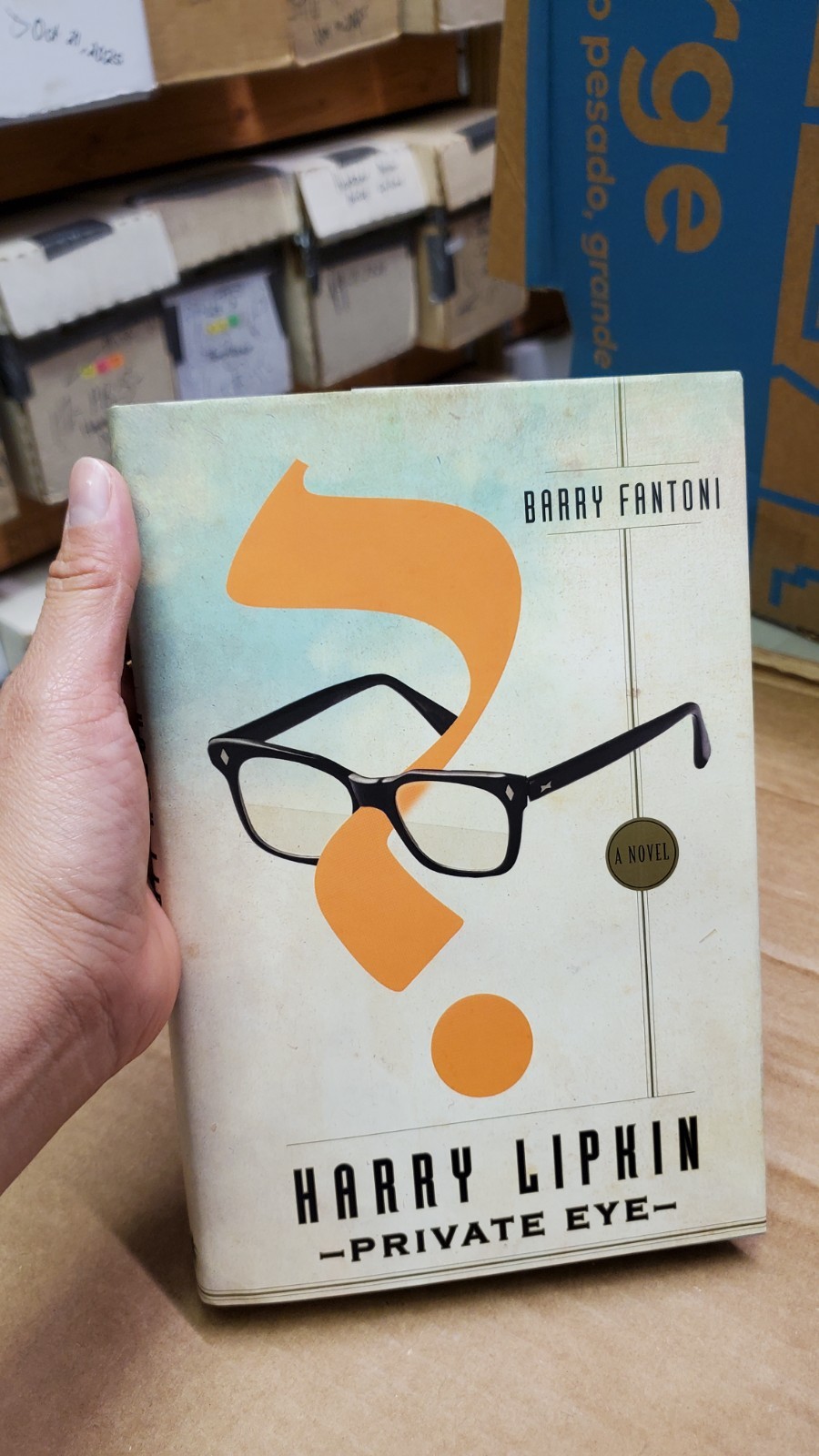 Harry Liphin, Private Eye By Barry Fantoni Doubleday 2012 Hardcover