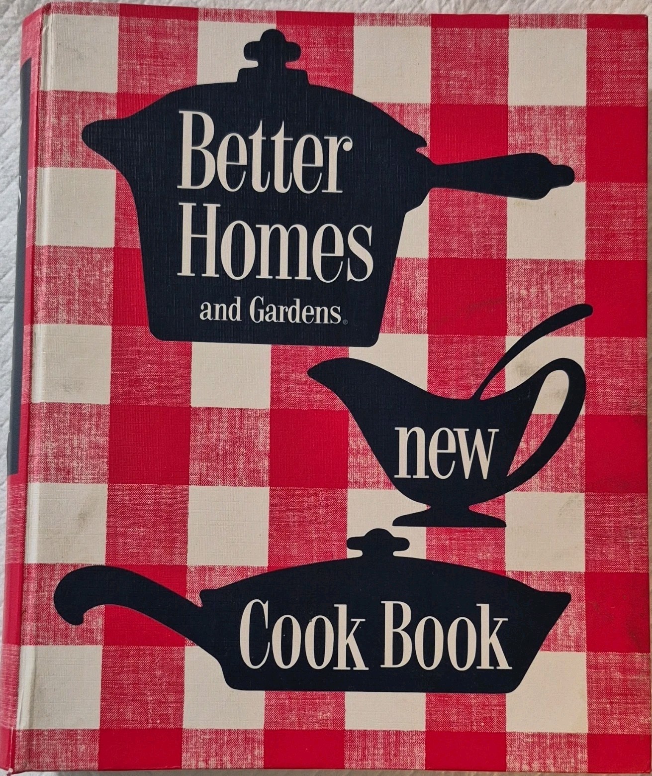 Better Homes and Gardens New Cook Book Ring-Bound Cookbook 1953 Vintage