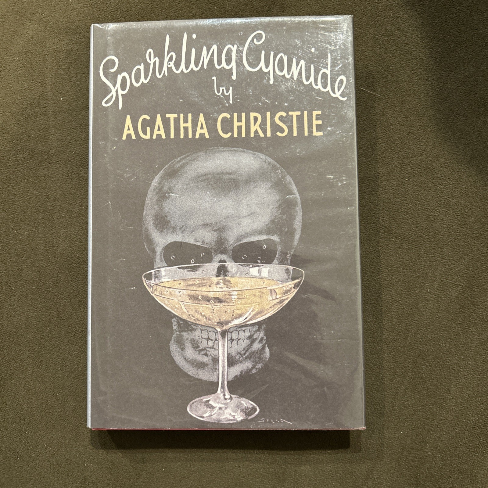 Sparkling Cyanide by Agatha Christie Crime Club Facsimile Edition Hardback