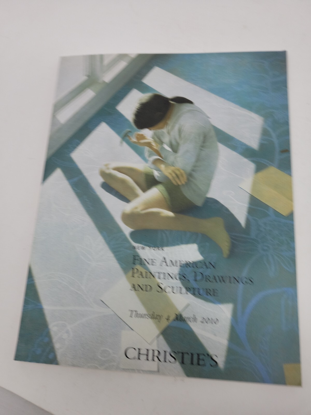 Fine American Paintings Drawings Sculpture Christie’s Auction Catalog March 2010