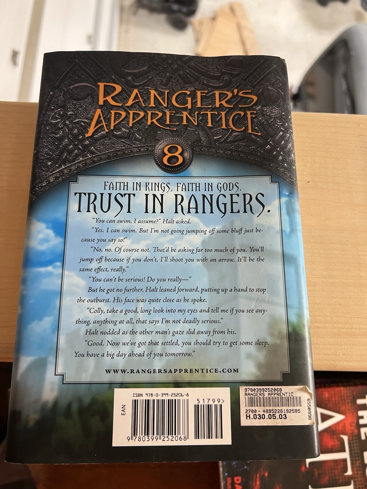 BOOK Ranger’s Apprentice Book 8 The Kings of Clonmel JOHN FLANAGAN Hardcover