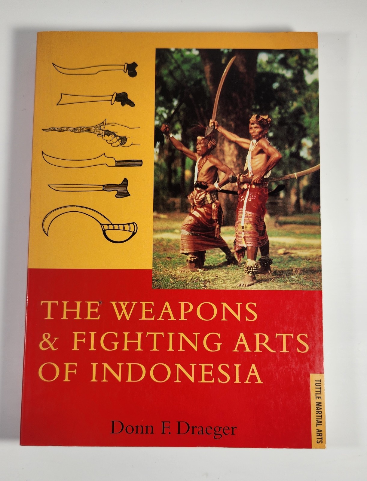 THE WEAPONS & FIGHTING ARTS OF INDONESIA PAPERBACK BOOK DONN F. DRAEGER