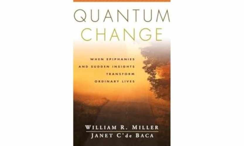 Quantum Change: When Epiphanies – Paperback, by Miller William R.; – Very Good c