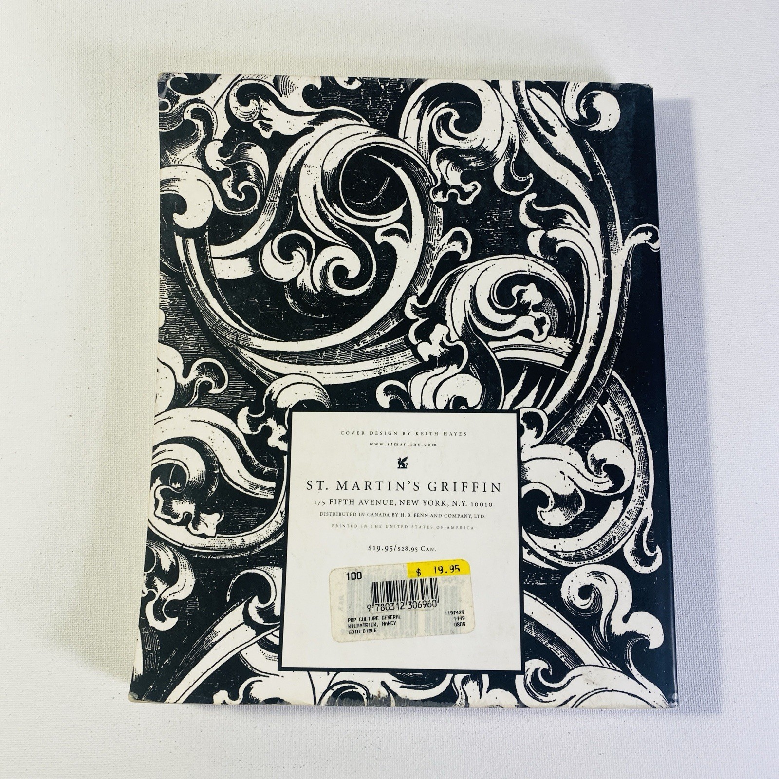 Goth Bible : A Compendium for the Darkly Inclined by Nancy Kilpatrick 2004, PB
