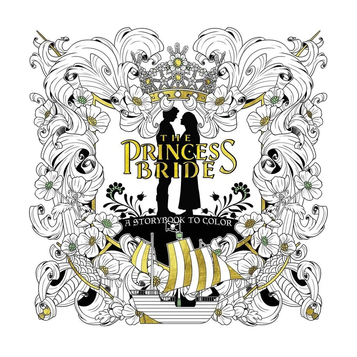 THE PRINCESS BRIDE: A STORYBOOK TO COLOR BY Rachel Curtis PAPERBACK **GOOD**