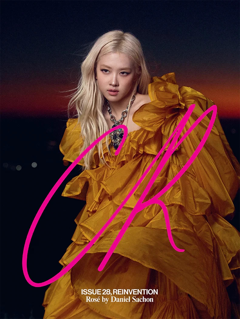 CR Fashion Book Issue 28 – Rosé BLACKPINK cover