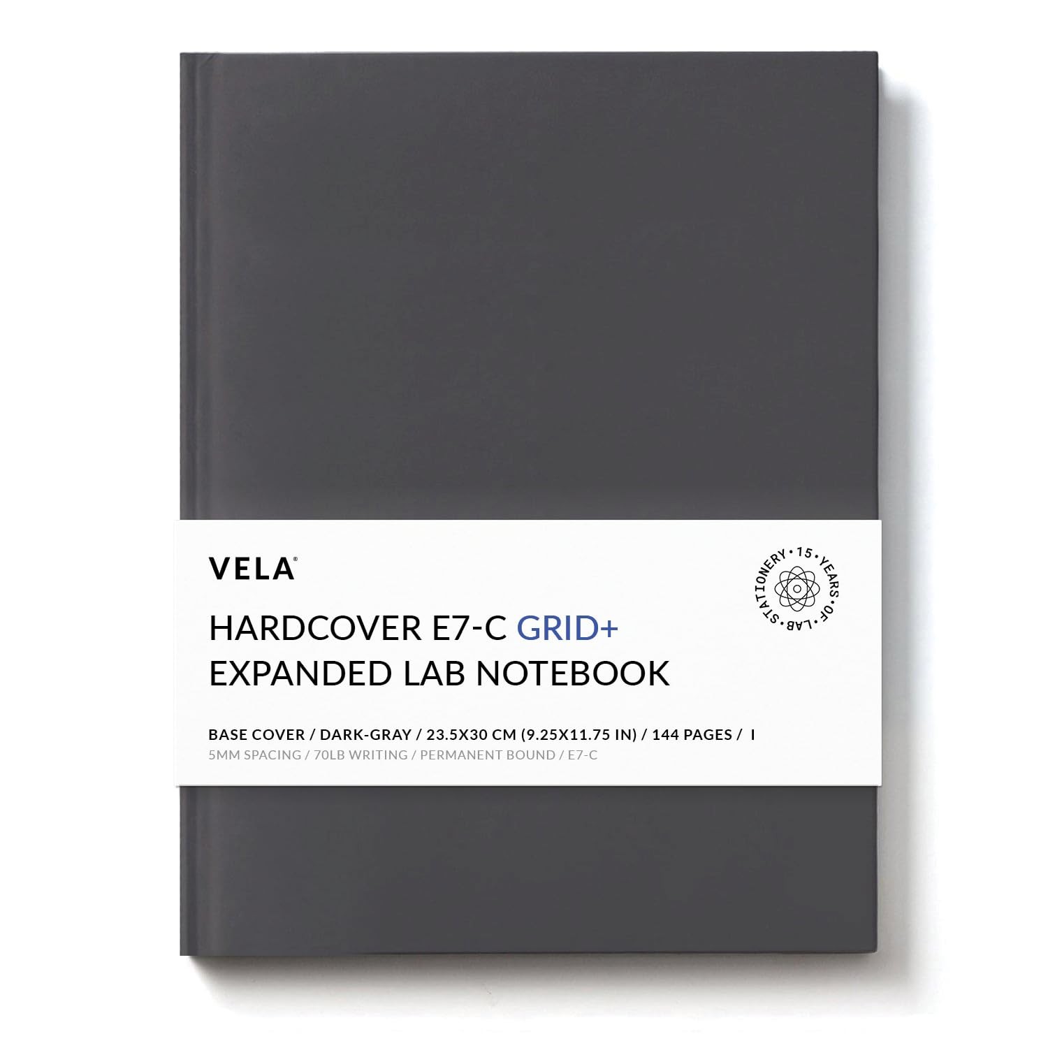Advanced E7-C Expanded Hardcover Lab Notebook, 9.25 x 11.75 in (23.5 x 30 cm)…