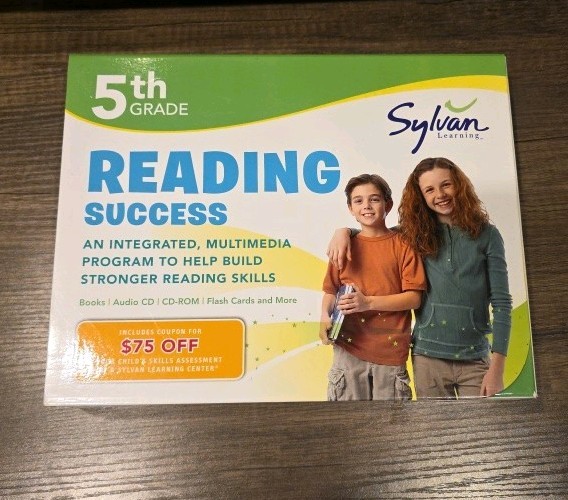 5th Grade Reading Success: Complete Learning Kit by Sylvan Learning New Books