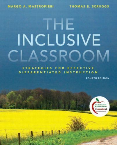 The Inclusive Classroom: Strategies for E- paperback, Mastropieri, 9780135001707