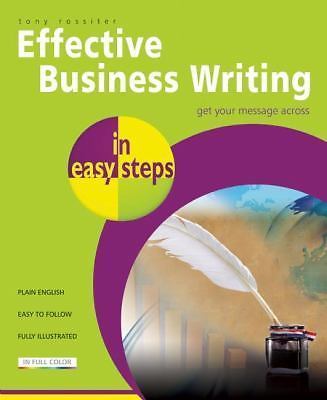 Effective Business Writing in easy steps – paperback, Rossiter, 1840785713, new
