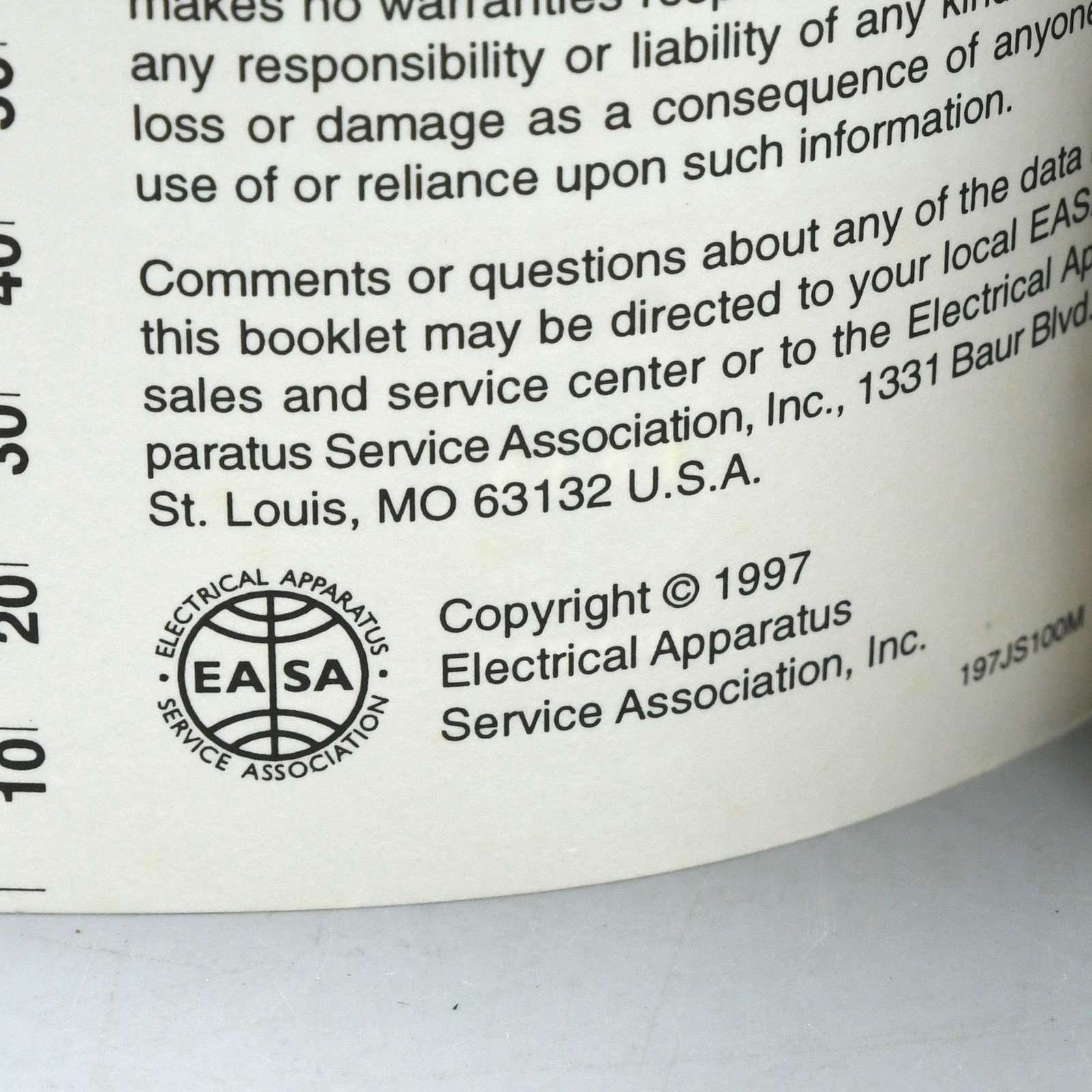 Electrical Engineering Pocket Handbook EASA 1997 FLOLO Corp