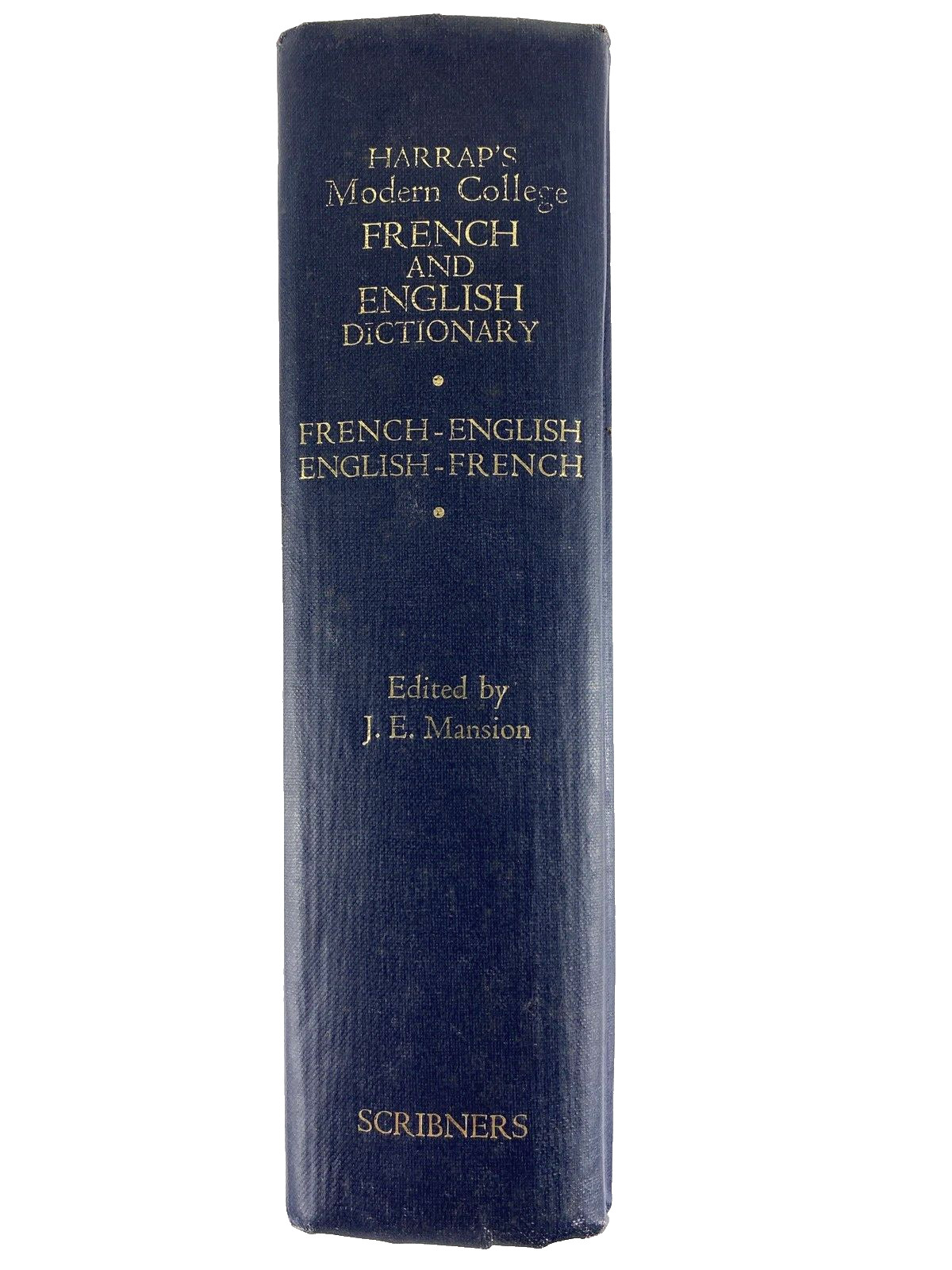 1972 Harrap’s Modern College French and English Dictionary