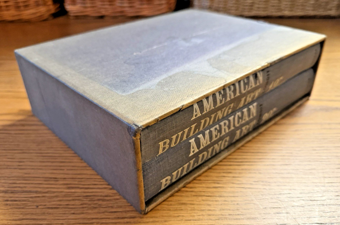 American Building Art Book Set Carl W. Condit 1960 1961 Oxford 19th 20th Century