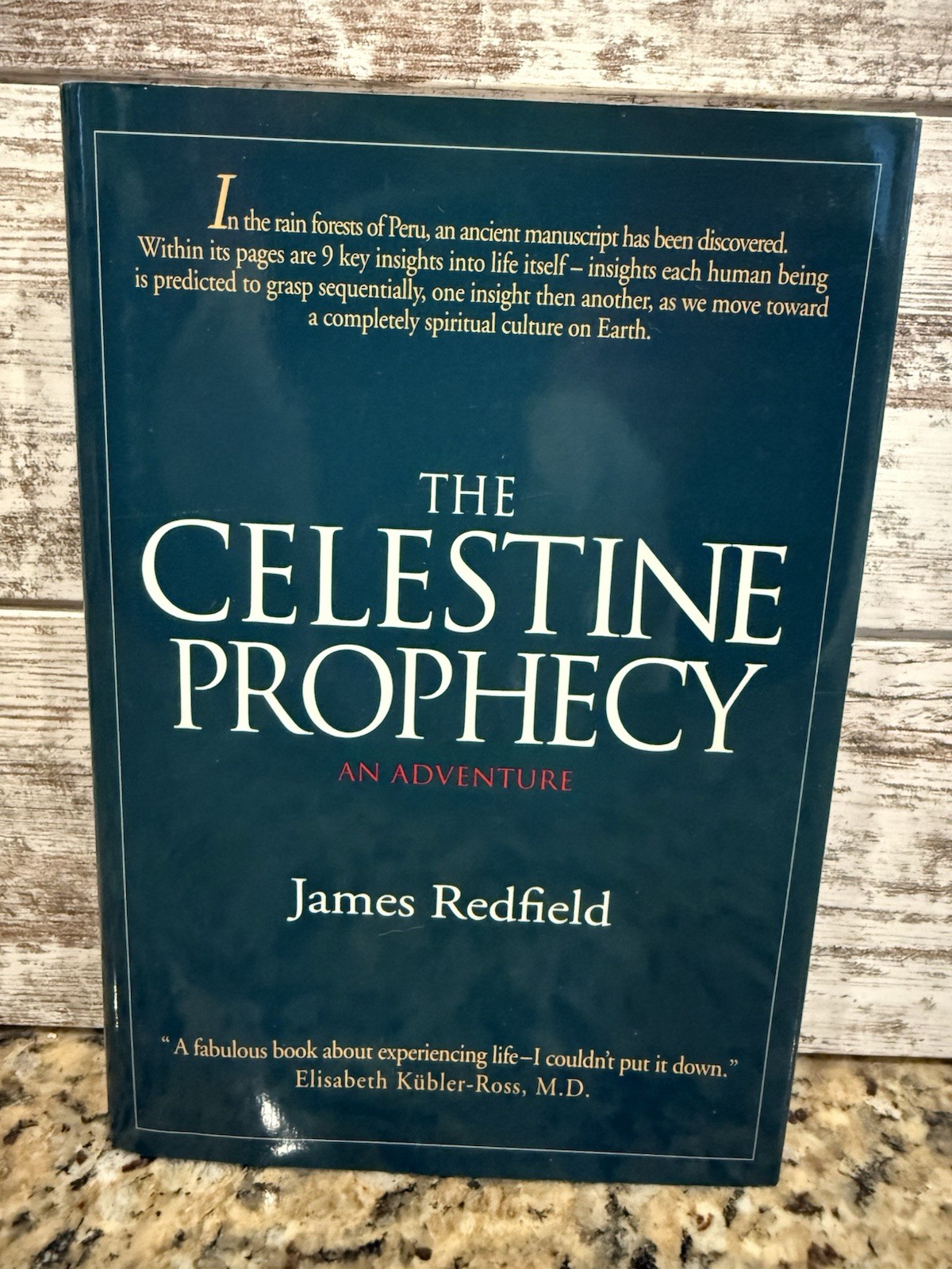 Celestine Prophecy, First Edition HC 1994, James Redfield. Warner Books