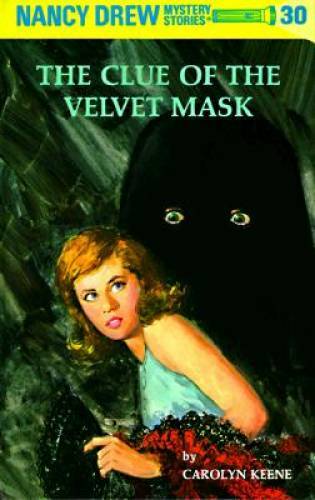 The Clue of the Velvet Mask (Nancy Drew #30) – Hardcover – GOOD