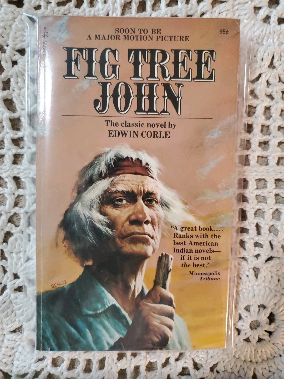 Fig Tree John The Classic Novel by Edwin Corle 1972 Pocket Books 3rd printing VG