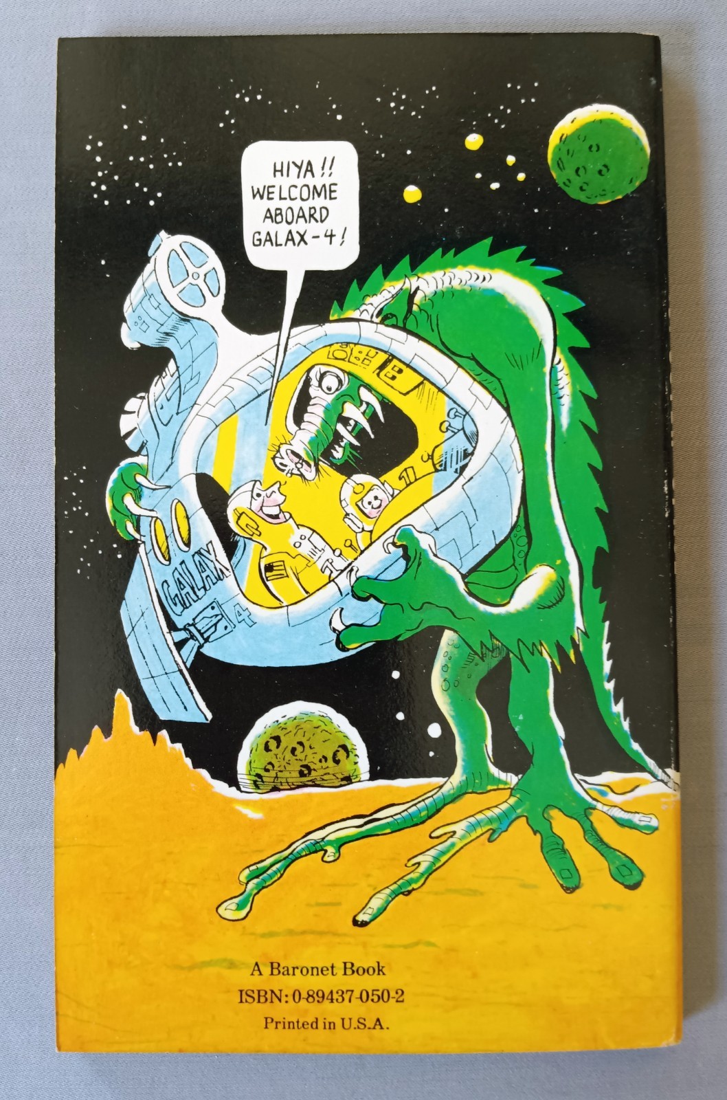 101 OUTER SPACE JOKES, WILL EISNER, BARONET, 1ST, PAPERBACK, PB, LIKE NEW, 1979